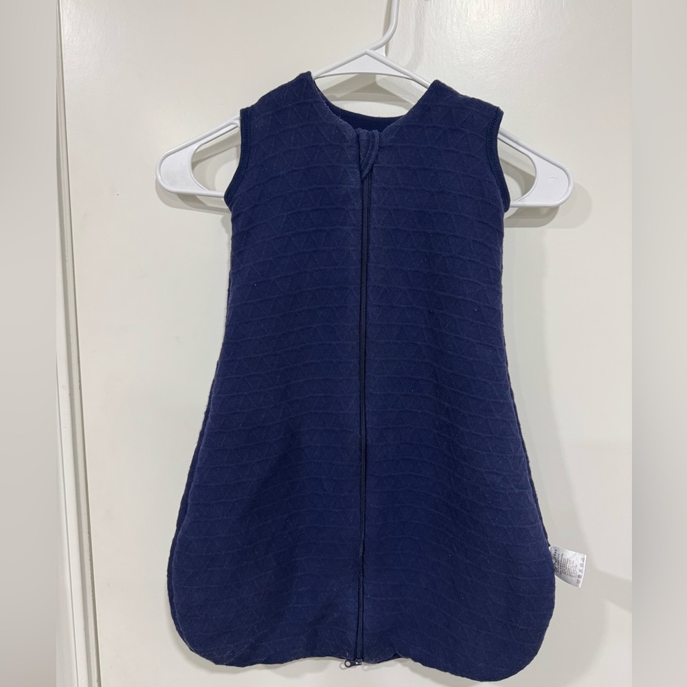 Yoofoss Baby Sleep Sack 0-6 Month 2.5 Tog Navy Blue Dual Zip